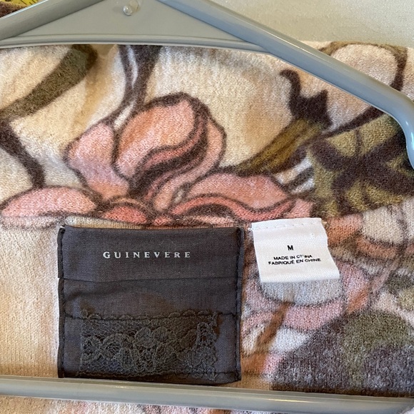 EUC Anthropologie Guinevere Merino Wool Long Sleeve Peplum Cardigan, Size M - Picture 4 of 9